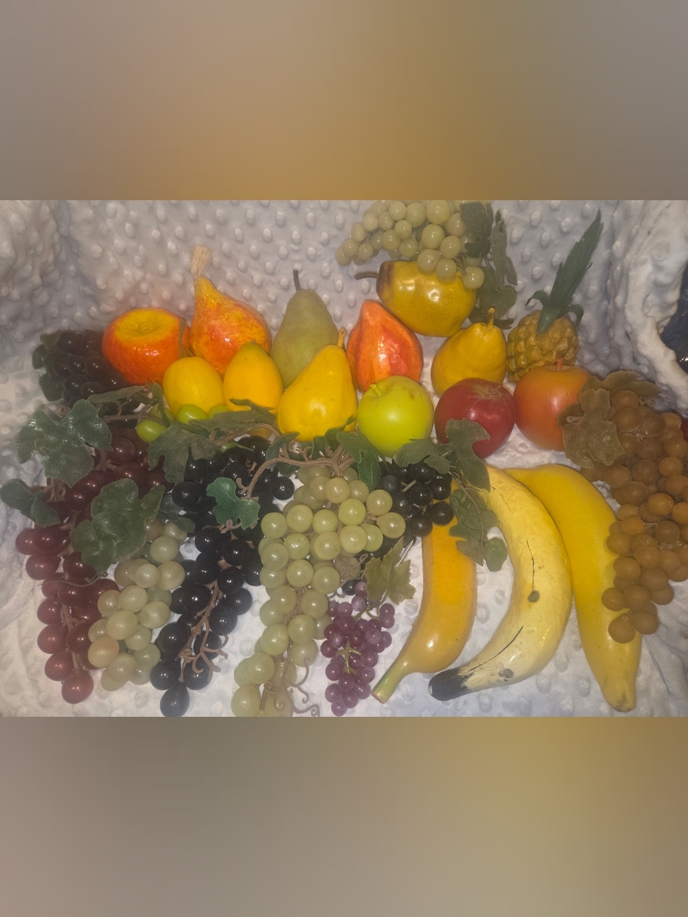 VTG Mid Century Big Lot Plastic Faux Fruit by J.P. Denton British Empire 1950's-